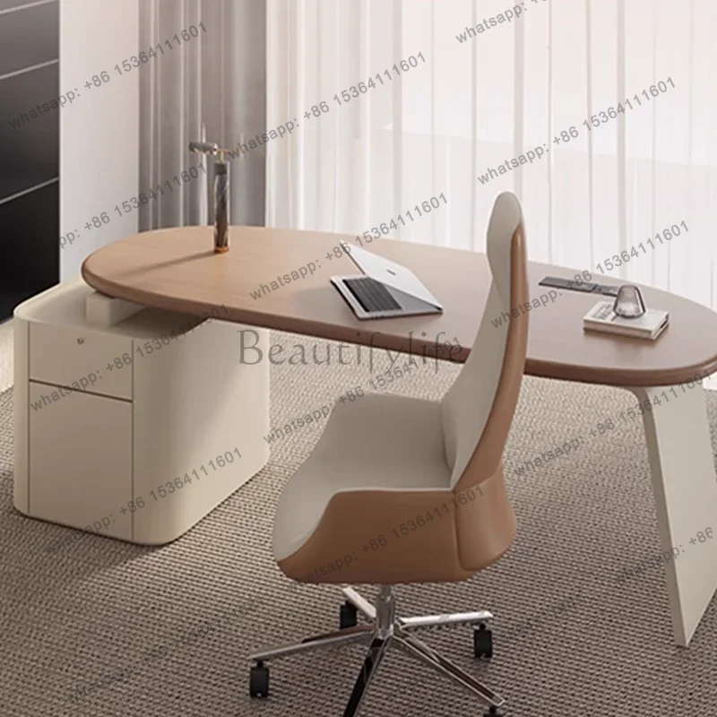 Desk Setup No Computer - Meja Laptop Kamar Tidur LD, Lemari