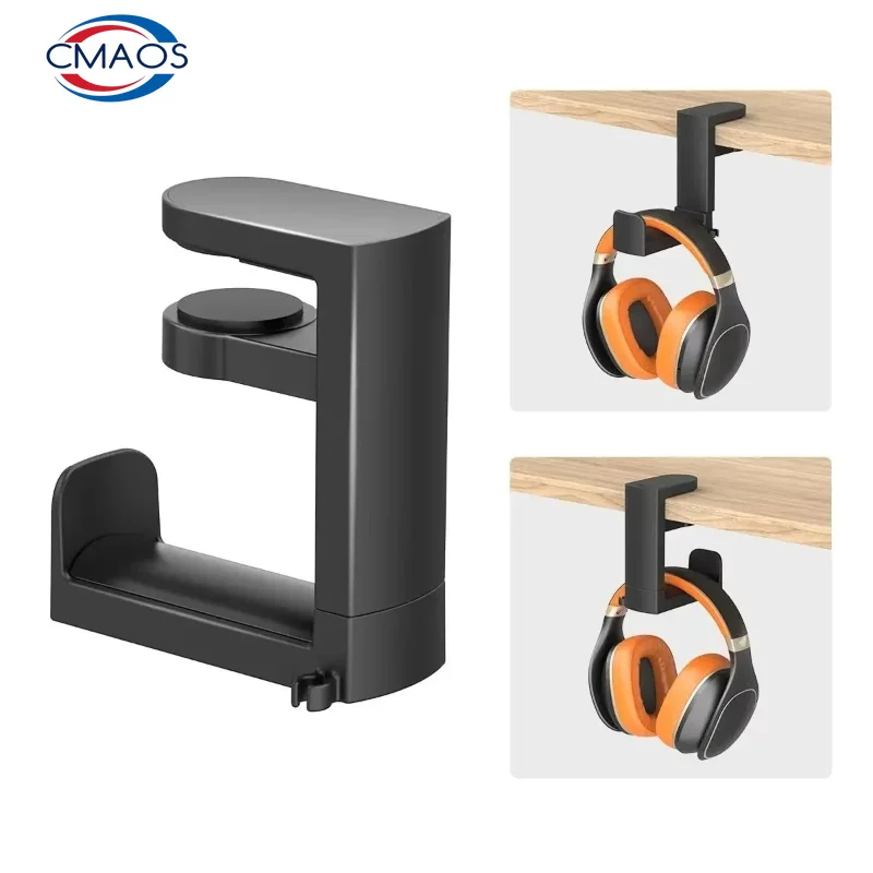Desk Setup Game - 360 ° Penyangga Headphone Putar, Penyangga