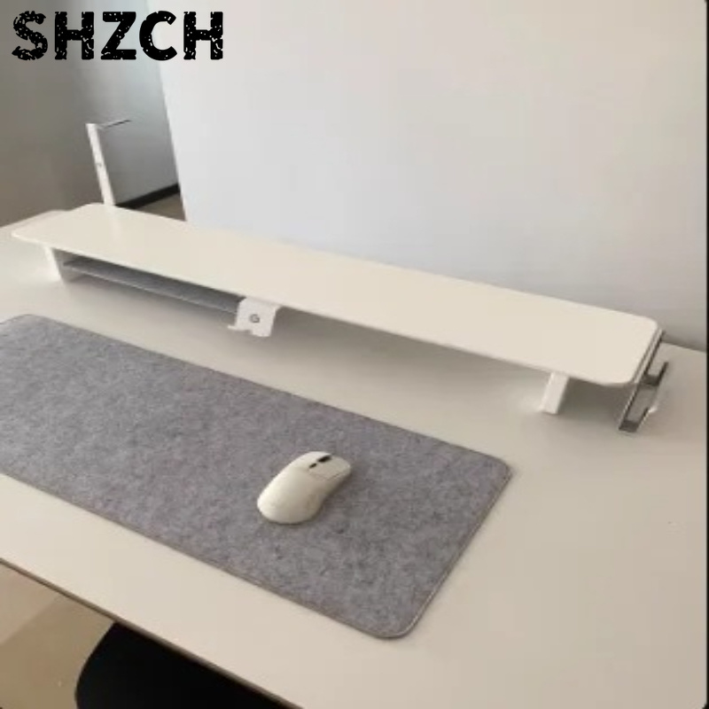 Desk Setup White - ‌ ZORKMOU Z3 Modular Monitor Stand