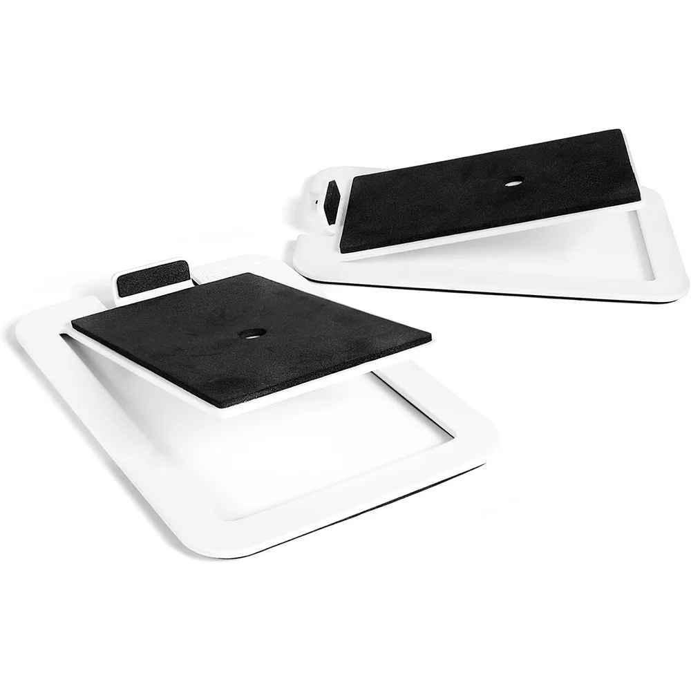 Desk Setup With Speakers - 2 buah dudukan Speaker Desktop untuk