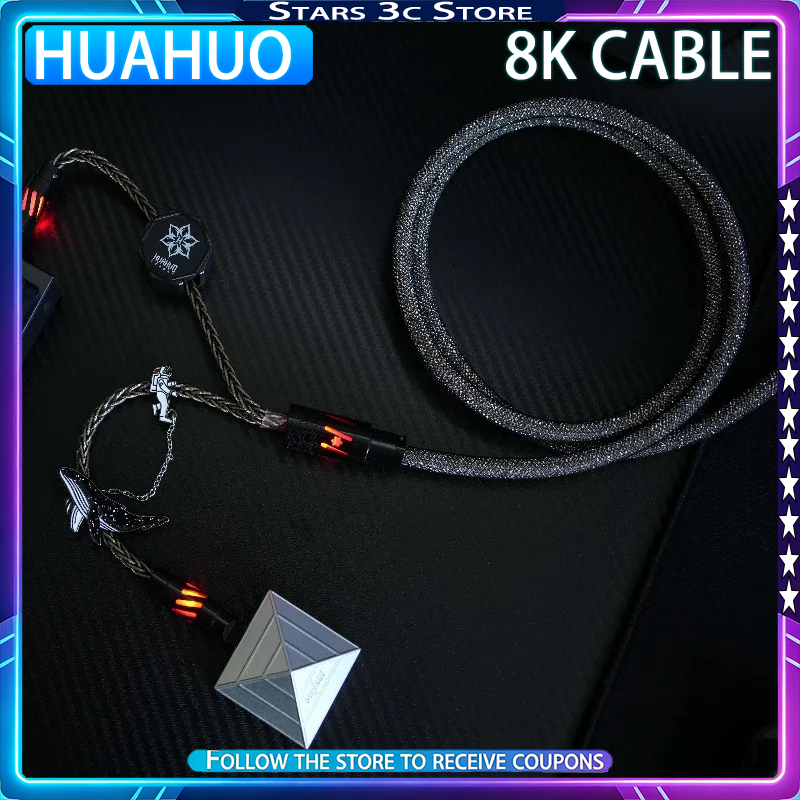 Desk Setup Game - Huahuo Pro 8K Kabel Keyboard Magnetik