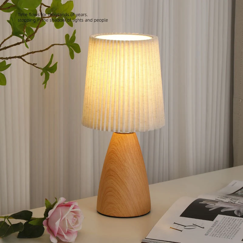 Desk Setup White - Lampu Meja LED Retro Kamar Tidur
