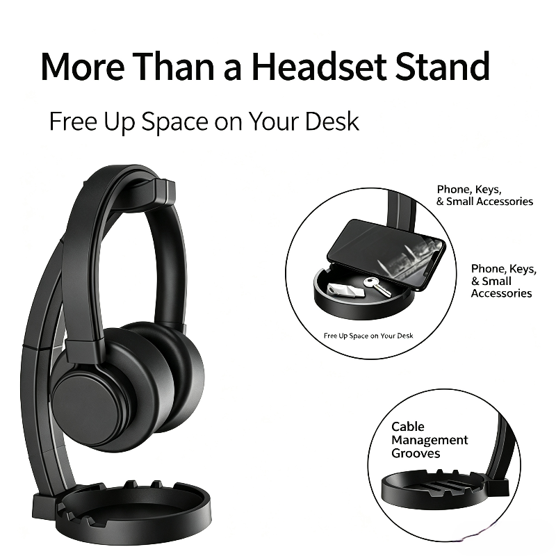 Rak Penyimpanan Headphone deng - Desk Setup Game ulasan dan harga