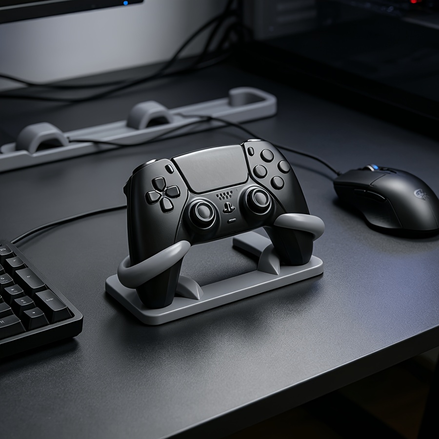 Tempat Pengontrol Game Minimal - Desk Setup Game ulasan dan harga
