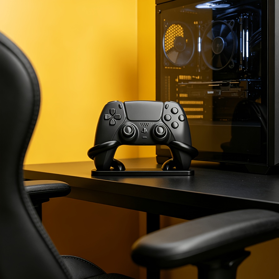 Tempat Pengontrol Game Minimal - Desk Setup Game ulasan dan harga