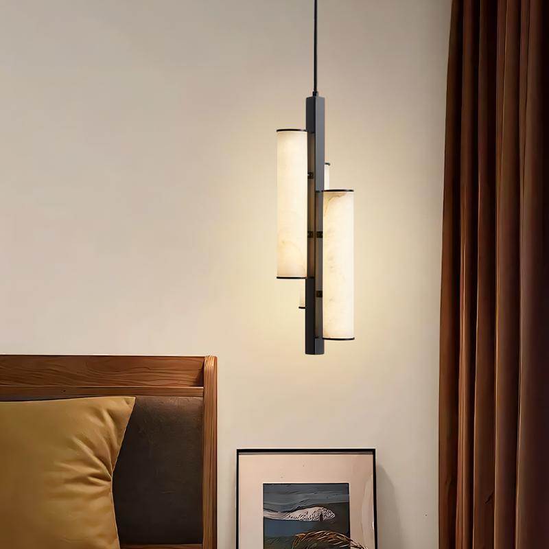 Lampu Gantung Marmer Meja Samp - Desk Setup White ulasan dan harga