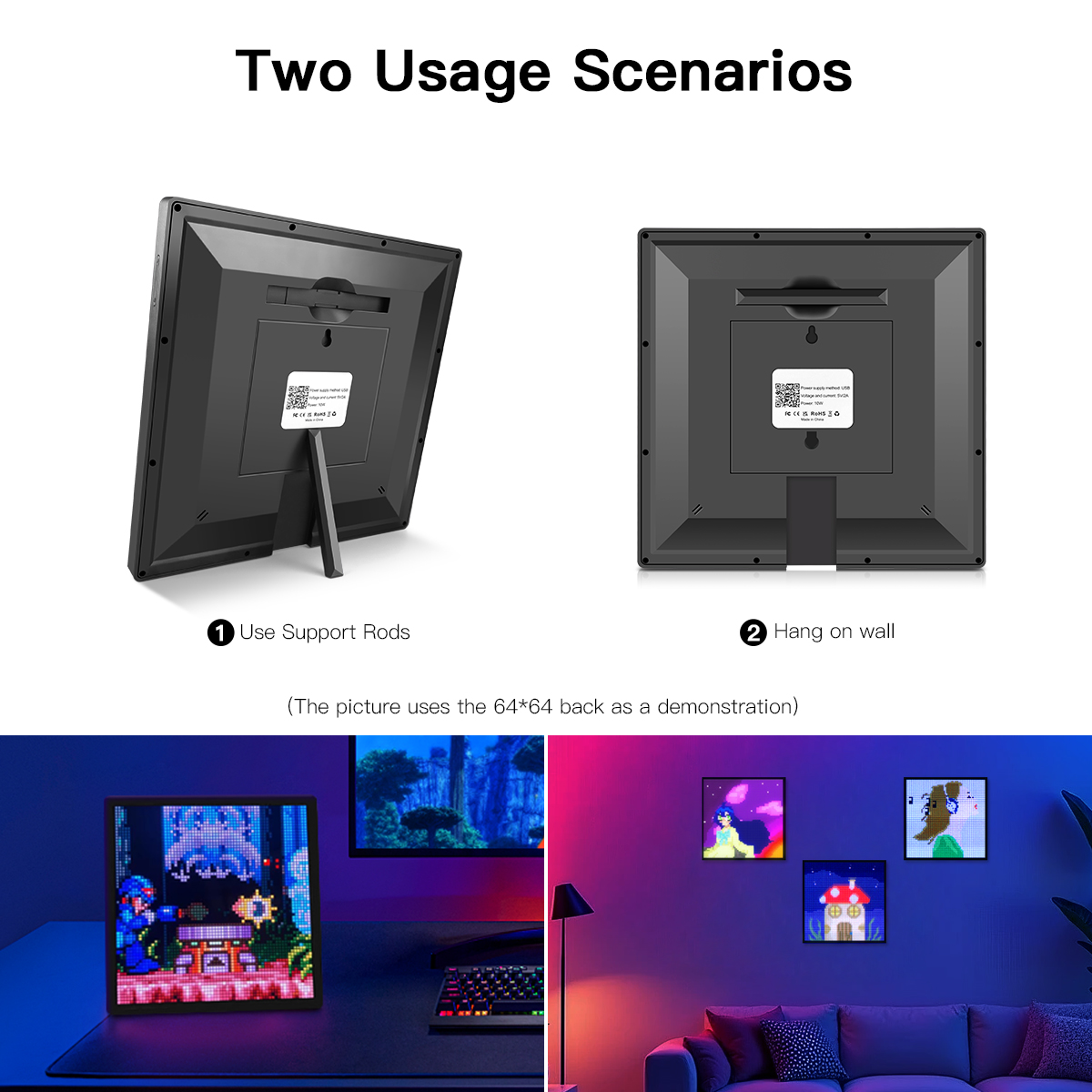 Lampu Panel LED Kontrol Blueto - Led Desk Light Usb ulasan dan harga