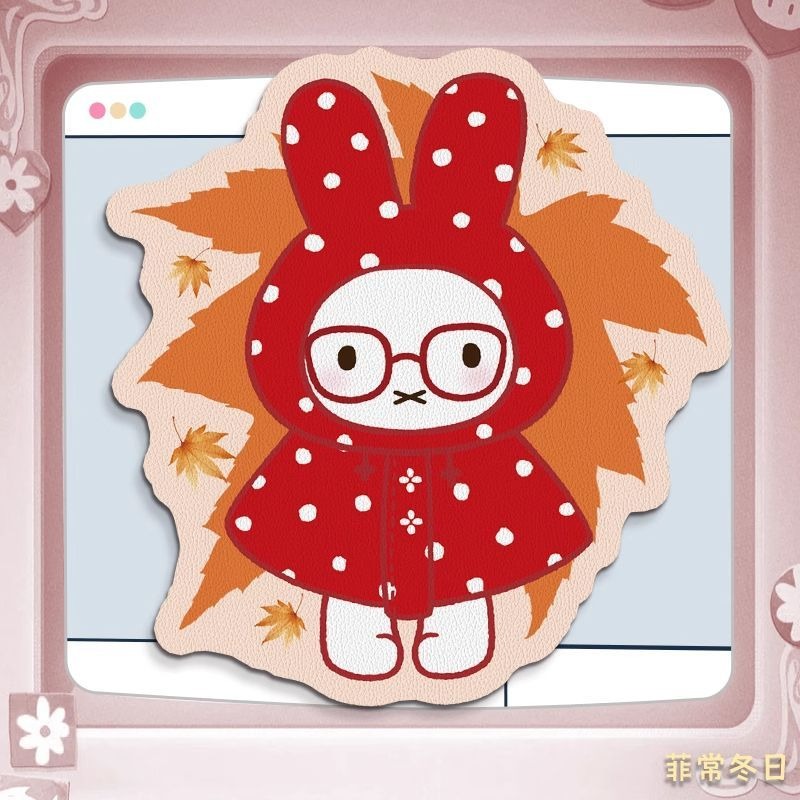 Alas Mouse Kulit Anime Miffy d - Desk Setup No Computer ulasan dan harga