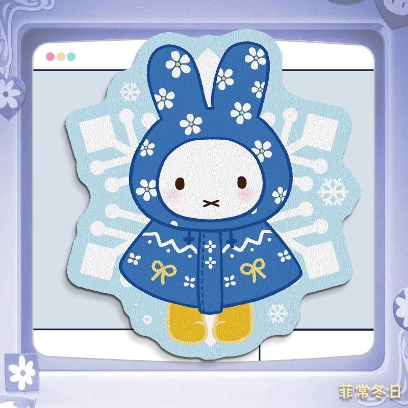 Alas Mouse Kulit Anime Miffy d - Desk Setup No Computer ulasan dan harga