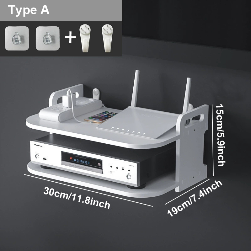 Rak Penyimpanan Kabel Router y - Desk Setup Tv ulasan dan harga