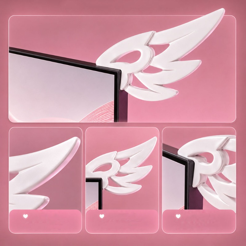 Dekorasi Sayap 3D Kawaii untuk - Desk Setup No Computer ulasan dan harga