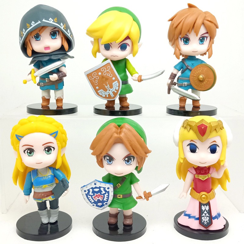 Figur Link dari legenda Zelda, - Zelda Desk Setup ulasan dan harga