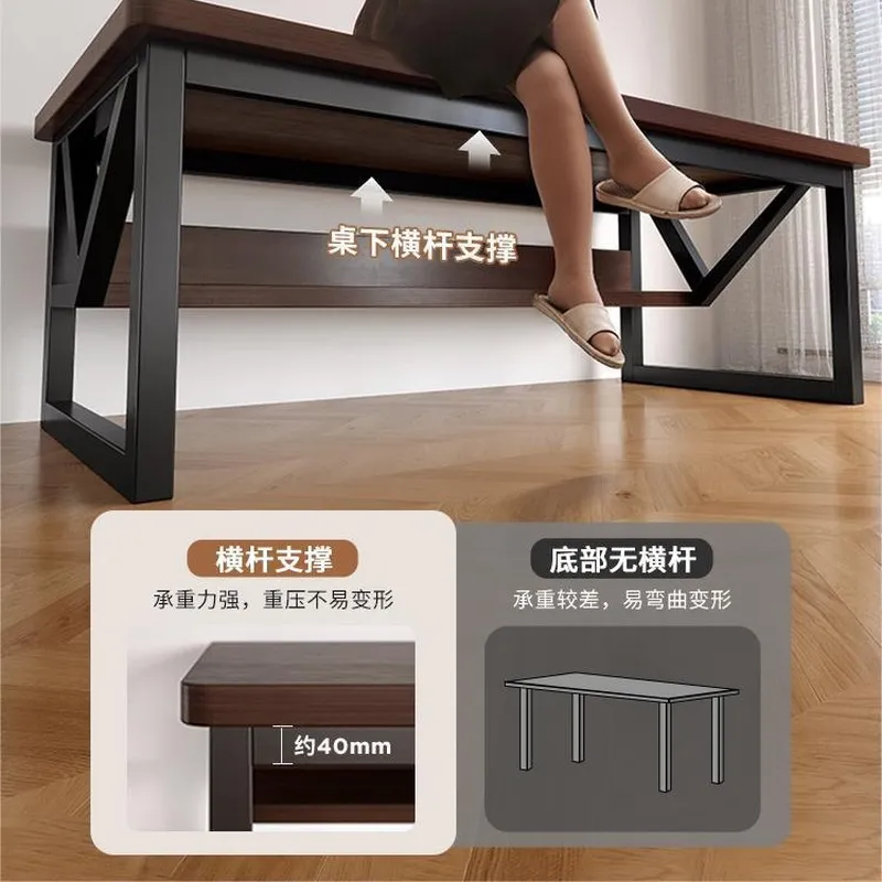 Meja Komputer Persegi Panjang  - Desk Setup No Computer ulasan dan harga