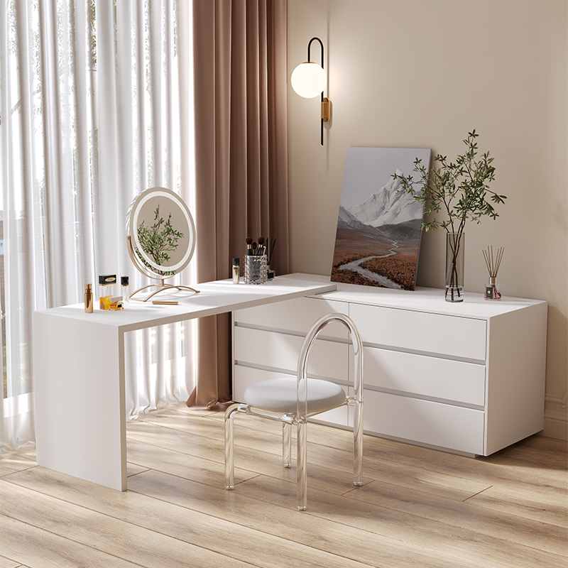 Meja Rias, Meja Komputer Kanto - Desk Setup No Computer ulasan dan harga