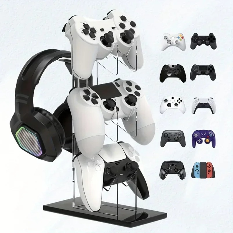 Penyangga Kontroler dengan Gan - Desk Setup Game ulasan dan harga