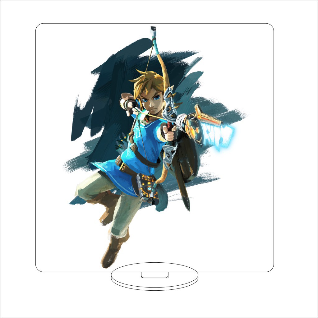 Barang Dagangan Anime The Lege - Zelda Desk Setup ulasan dan harga