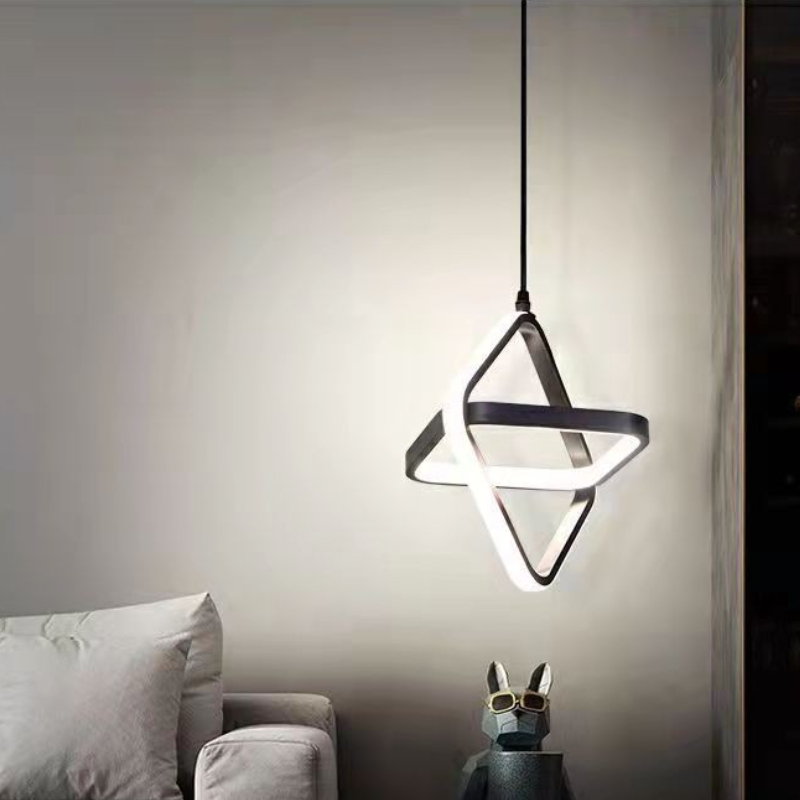 Lampu Gantung LED Modern Hitam - Desk Setup White ulasan dan harga