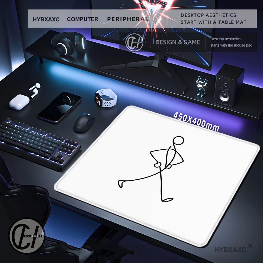 HYBXAXC  Alas Mouse Gaming Ber - Desk Setup Minimal ulasan dan harga