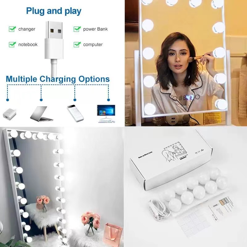 Lampu LED cermin pasta bola la - Led Desk Light Usb ulasan dan harga