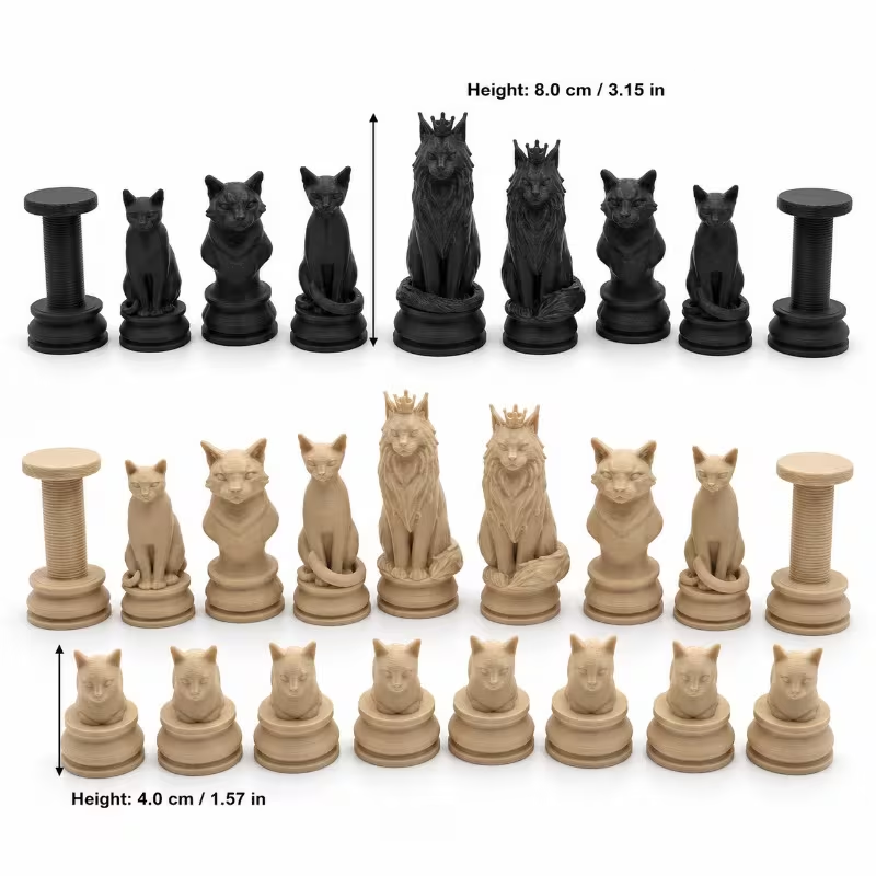16/32 Buah Set Catur Modern Co - Desk Setup Game ulasan dan harga