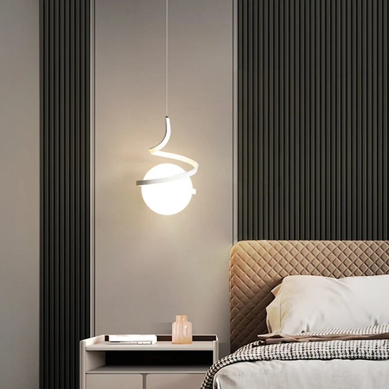 Lampu Gantung LED Nordik untuk - Desk Setup White ulasan dan harga