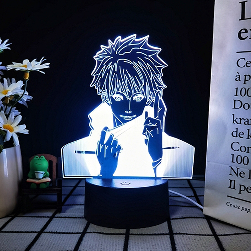 Lampu Malam Anime 3D Jujutsu K - Led Desk Light Usb ulasan dan harga