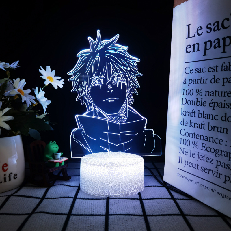 Lampu Malam Anime 3D Jujutsu K - Led Desk Light Usb ulasan dan harga