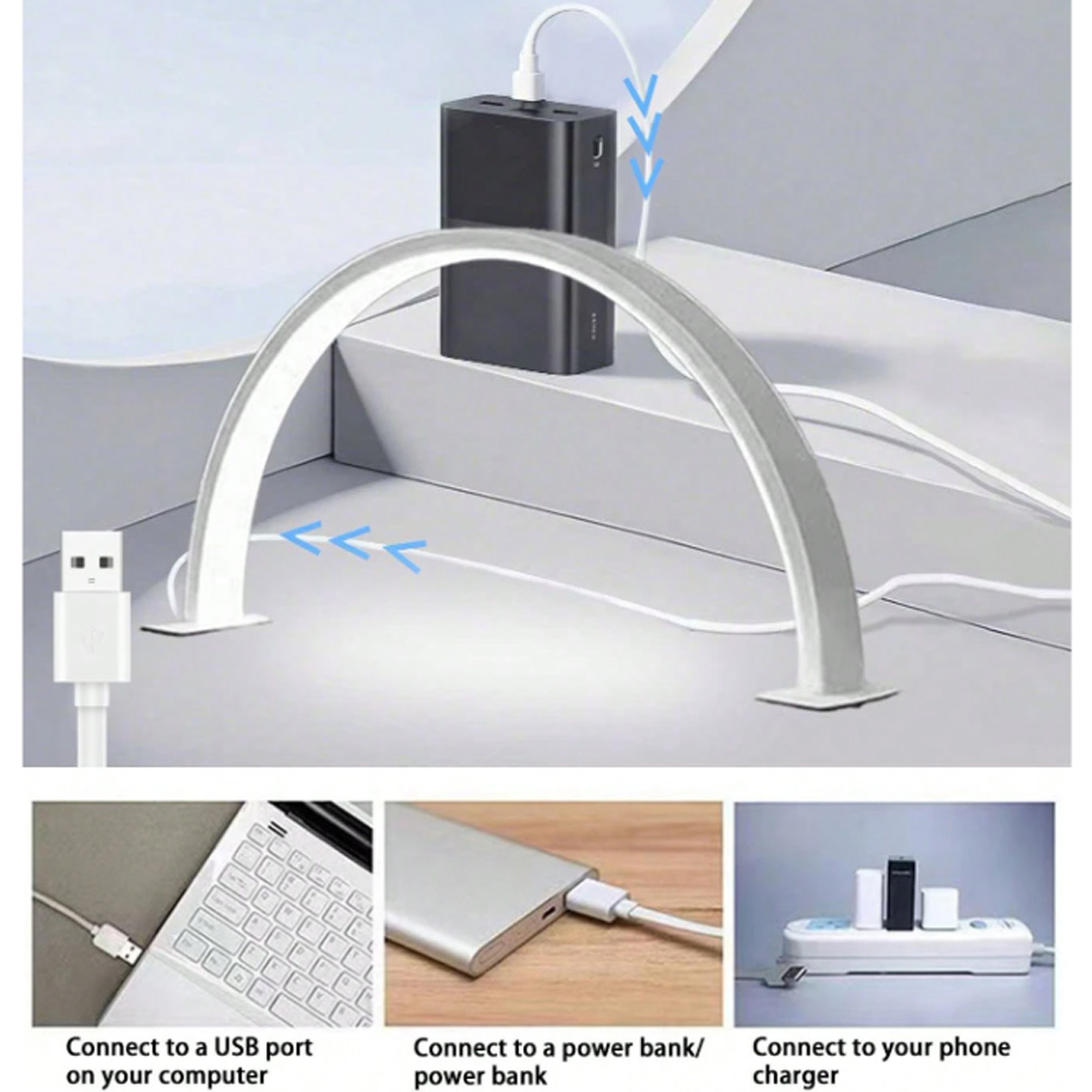 Lampu Kuku 40/66CM Lampu Isi U - Led Desk Light Usb ulasan dan harga