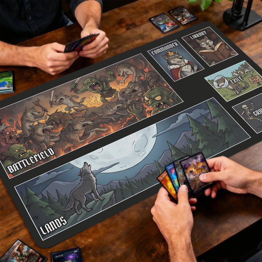 Werewolf Tribe MTG&TCG Tableto - Zelda Desk Setup ulasan dan harga