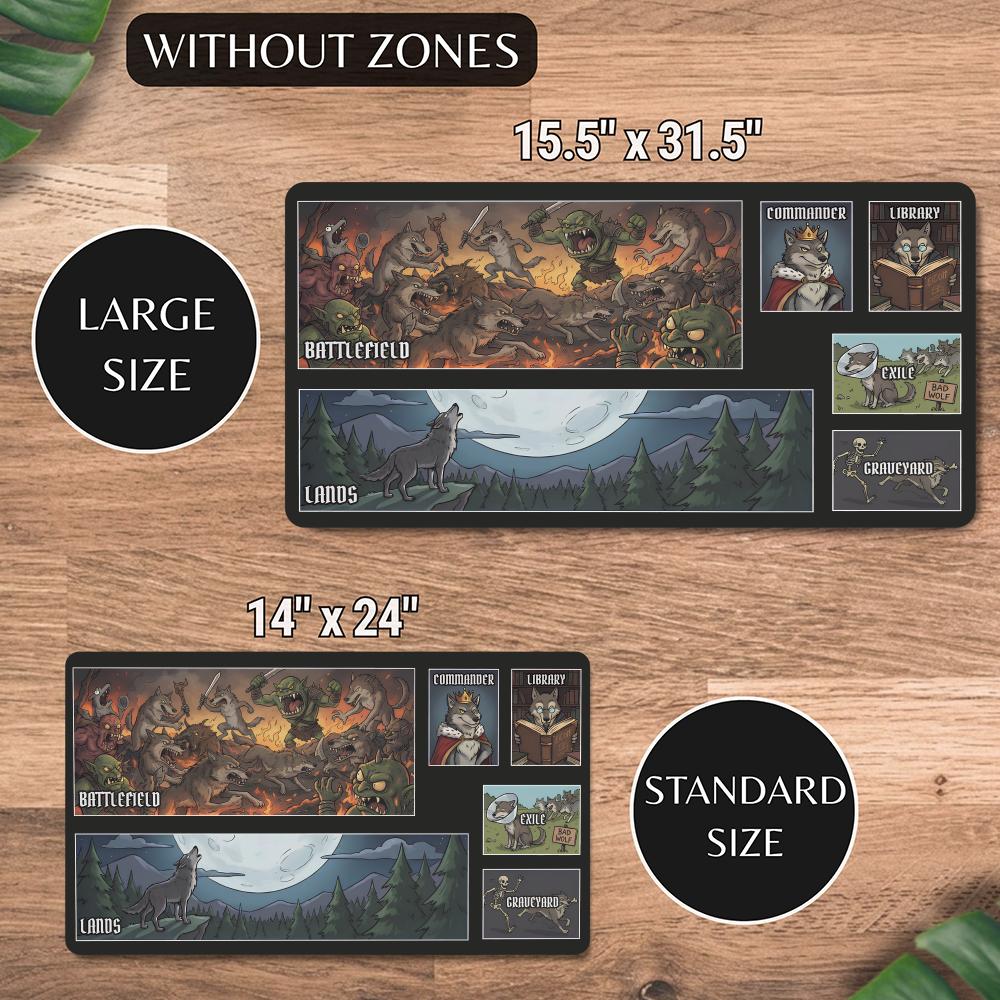 Werewolf Tribe MTG&TCG Tableto - Zelda Desk Setup ulasan dan harga