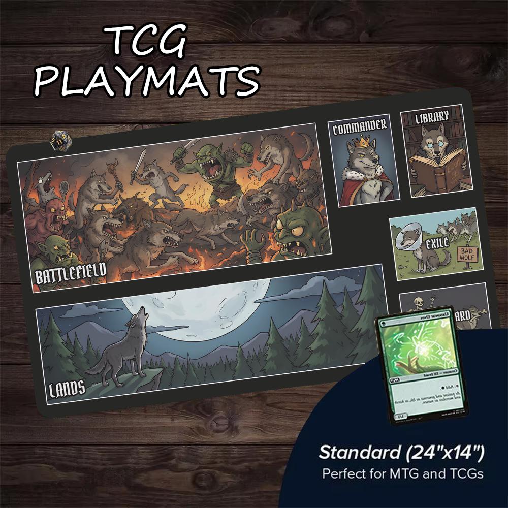 Werewolf Tribe MTG&TCG Tableto - Zelda Desk Setup ulasan dan harga