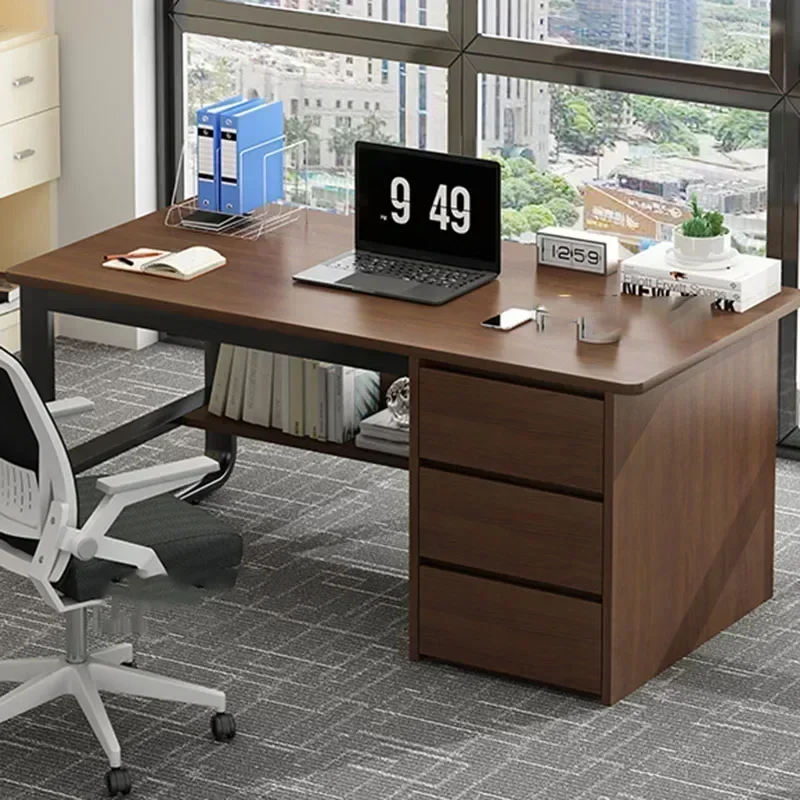 Meja Komputer Eropa dengan Kak - Desk Setup No Computer ulasan dan harga