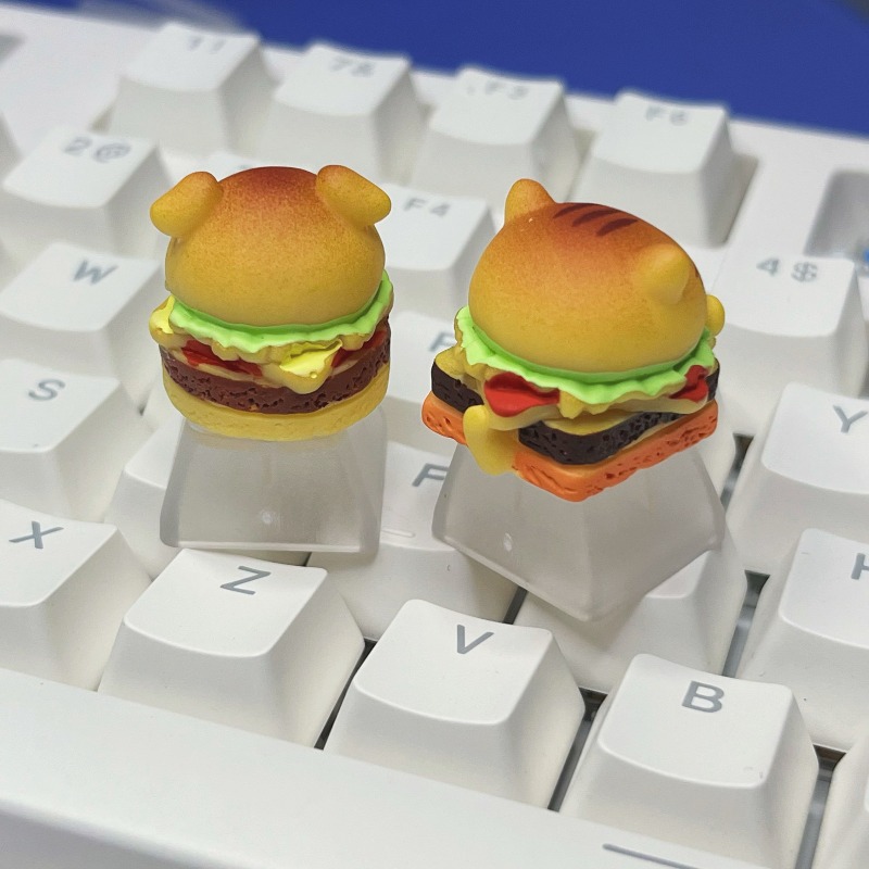 Keycap bergambar kucing burger - Desk Setup Tv ulasan dan harga