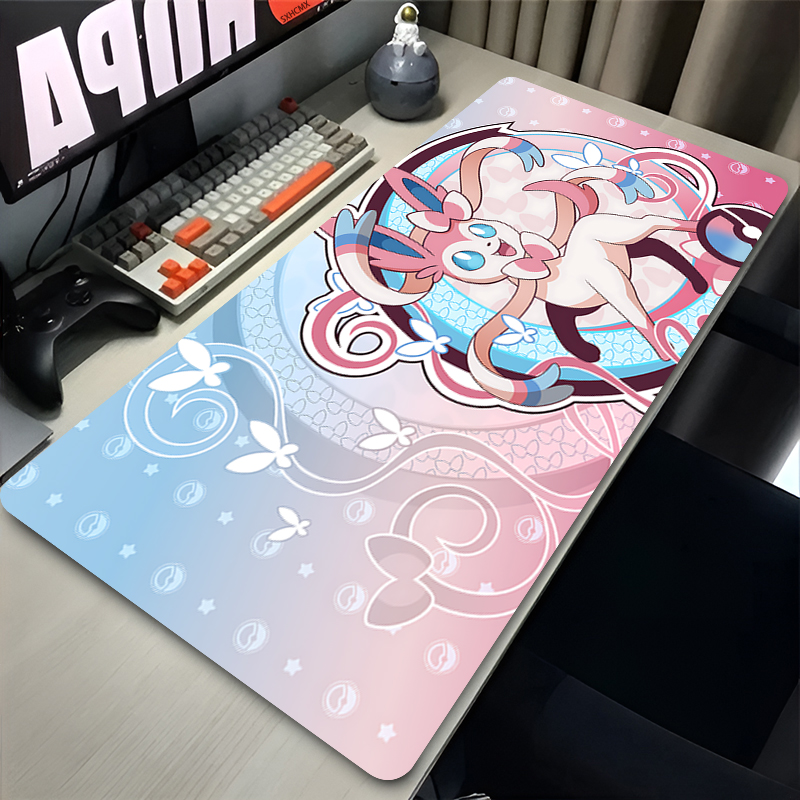 Alas Mouse Lucu Merah Muda Bes - Desk Setup Pink ulasan dan harga