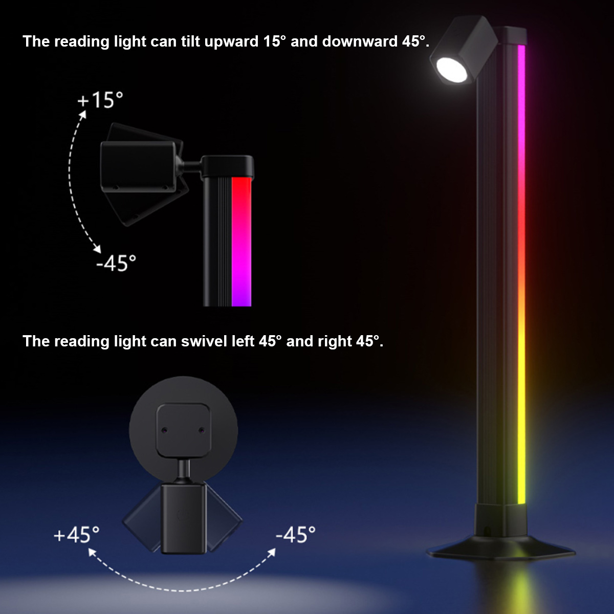 Lampu LED RGB Smart Light Bar  - Desk Setup Tv ulasan dan harga