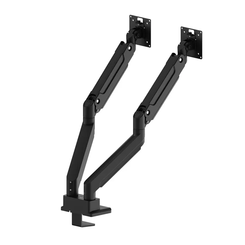 Dudukan Monitor Ganda untuk Me - Desk Setup Dual Monitor ulasan dan harga