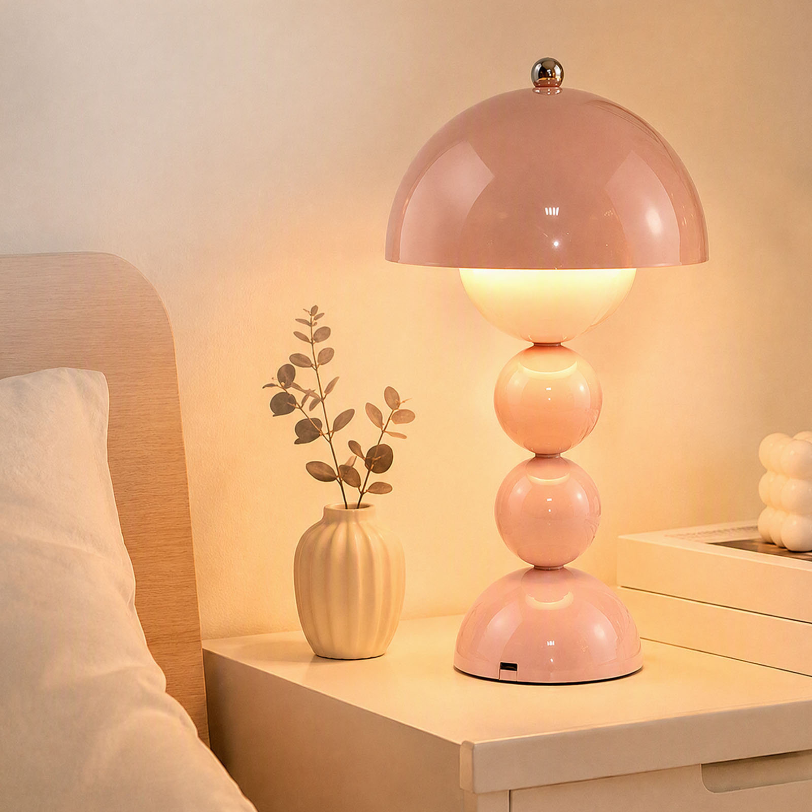 Lampu Meja Jamur Vintage, Lamp - Led Desk Light Usb ulasan dan harga